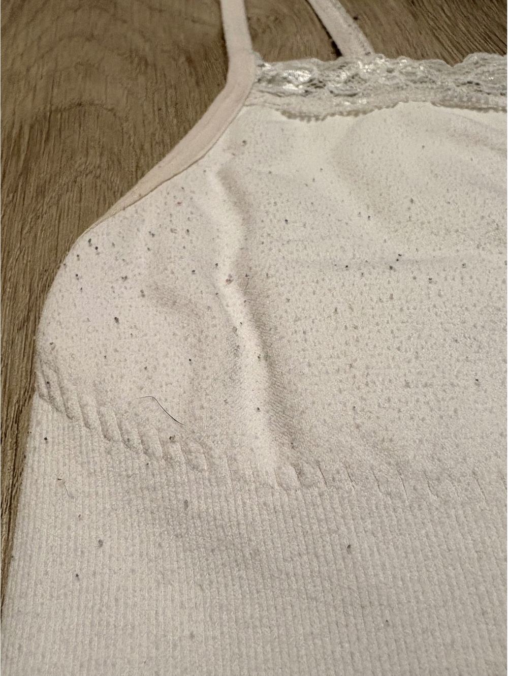 Bebe White Lace Cami Women’s Size Small Tank Top Bella Swan Y2K Preppy Twilight - Picture 7 of 8